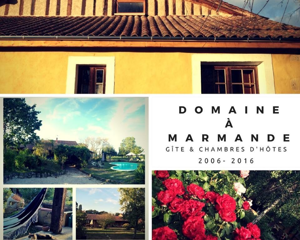 Domaine A Marmande Bed & Breakfast Berdoues ภายนอก รูปภาพ